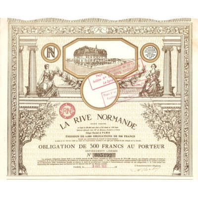 La Rive Normande (Obl 500 F) (Modele 1)