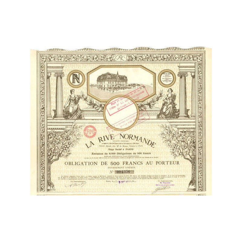 La Rive Normande (Obl 500 F) (Modele 2)