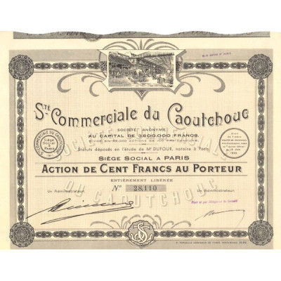 Sté Commerciale du Caoutchouc (Act 100 F)