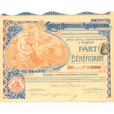 Crédit National Assurances Cie Française d'Assurances Mutuelles (PB)