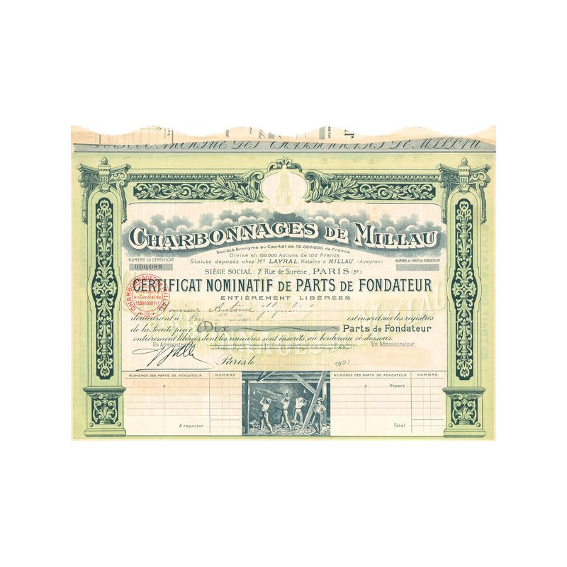 Charbonnages de Millau (CN de PF)