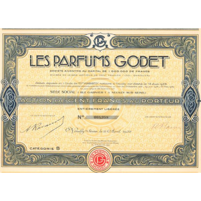 Les Parfums Godet (Act 100 F)