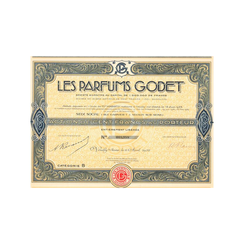 Les Parfums Godet (Act 100 F)