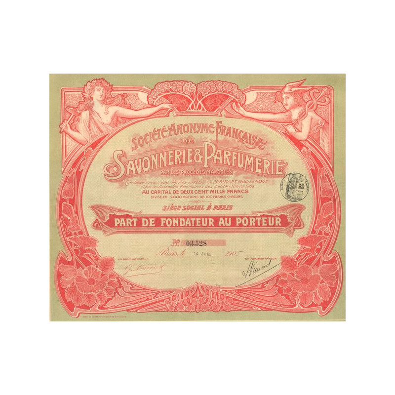 S.A. Française de Savonnerie & Parfumerie par les Procédés Margoles (PF)