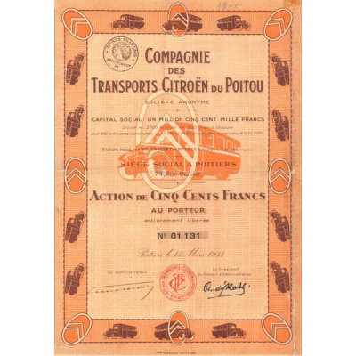 Cie des Transports Citroën du Poitou (Act 500 F)