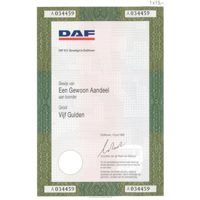 Daf N.V. (Act 5 Florins)