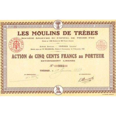 Les Moulins de Trèbes (Act 500 F)