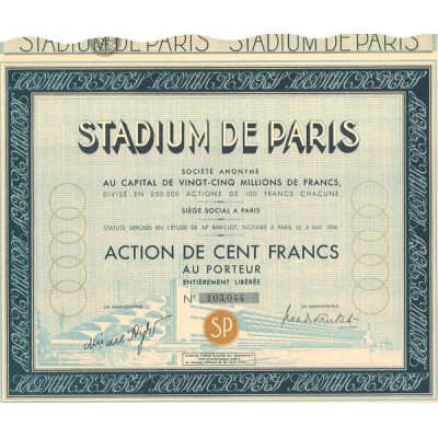 Stadium de Paris (Act 100 F)