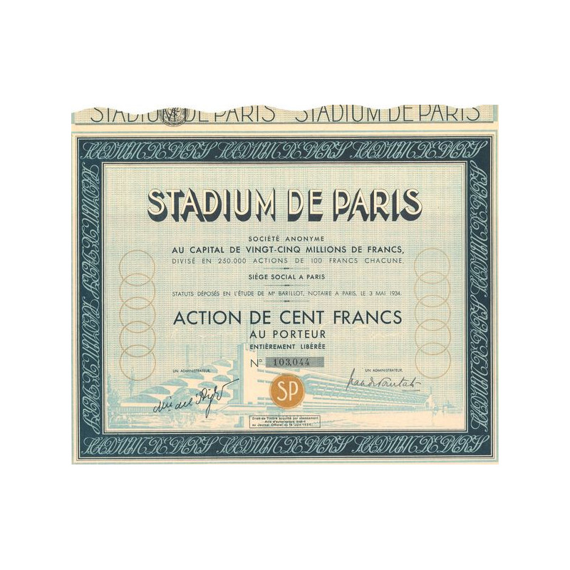 Stadium de Paris (Act 100 F)