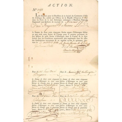 Commerce d'Asie & d'Afrique & C. (Act 300 Florins)