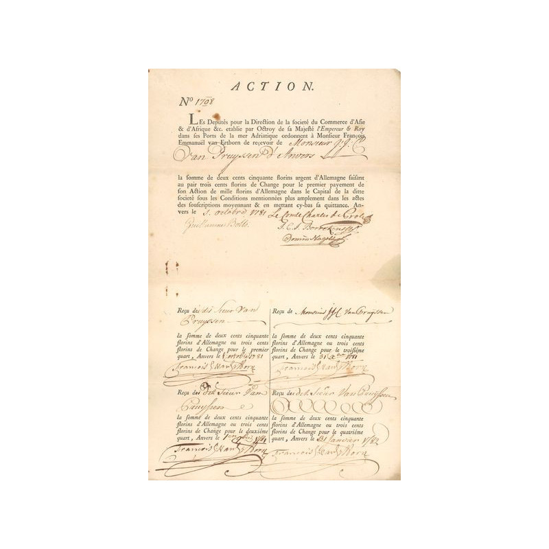 Commerce d'Asie & d'Afrique & C. (Act 300 Florins)