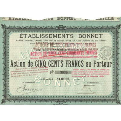 Etablissements Bonnet (Act 500 F)