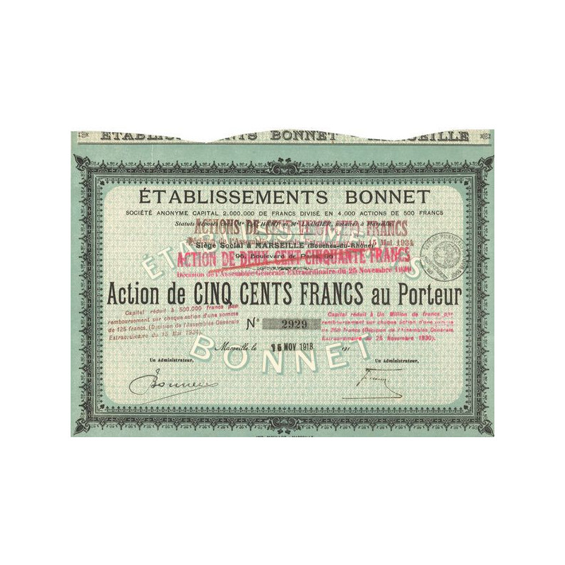 Etablissements Bonnet (Act 500 F)