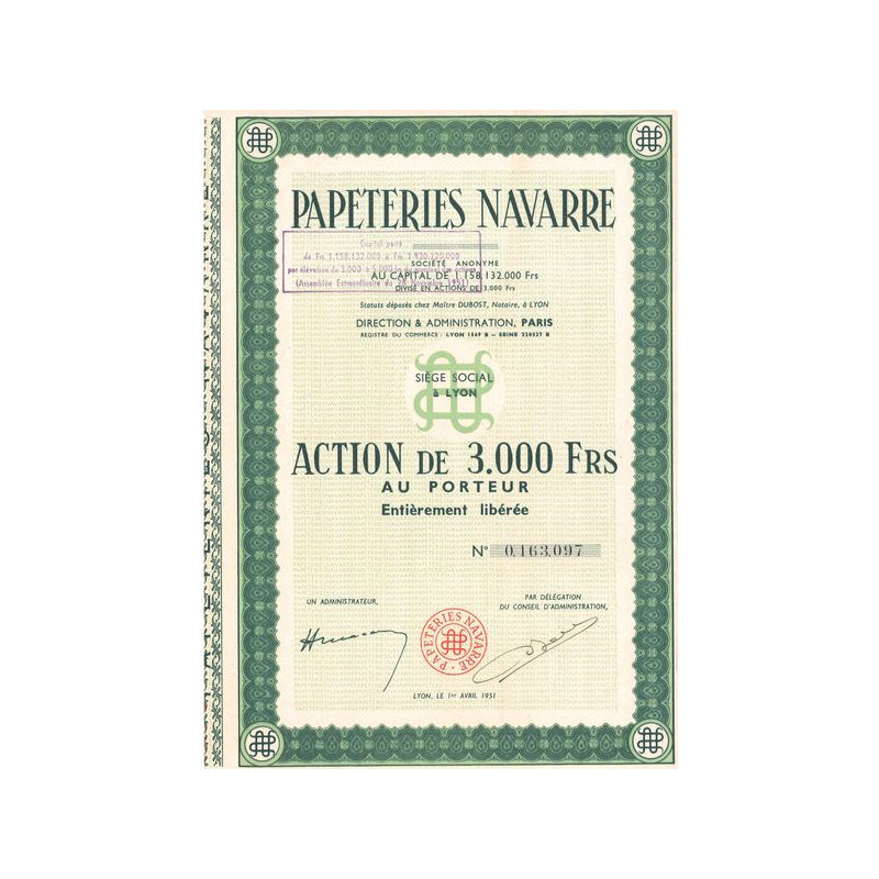 Papeteries Navarre (Act 3000 F)