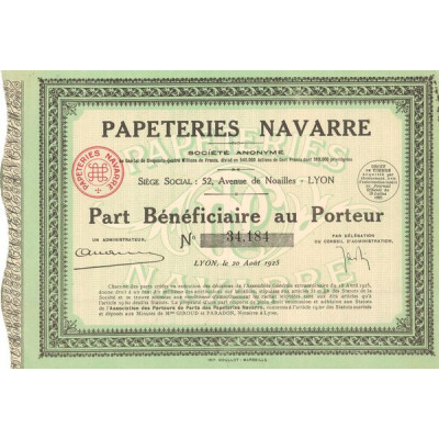 Papeteries Navarre (PB)
