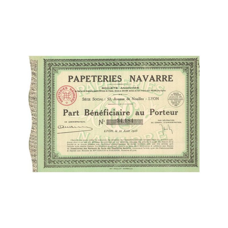 Papeteries Navarre (PB)