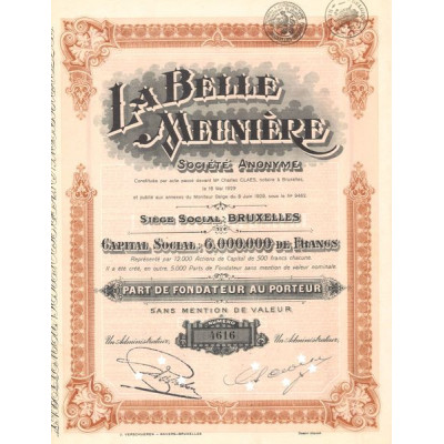 La Belle Meunière S.A. (PF)