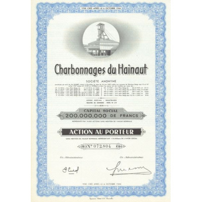 Charbonnages du Hainaut (Act)