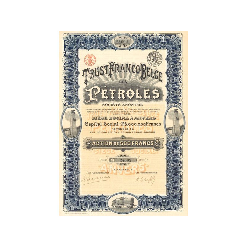 Trust Franco Belge des Pétroles (Act 500 F)