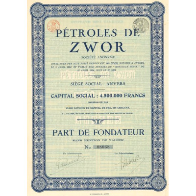 Pétroles de Zwor (PF)