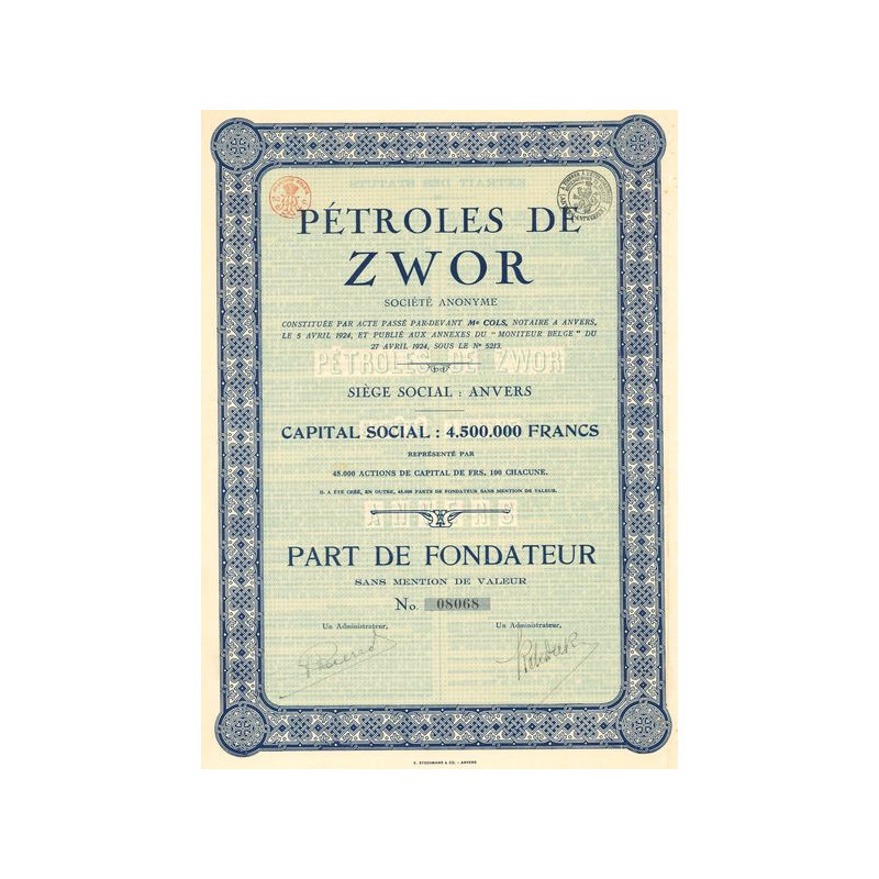 Pétroles de Zwor (PF)