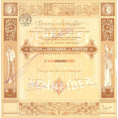 Verreries Schneider (Act 100 F)