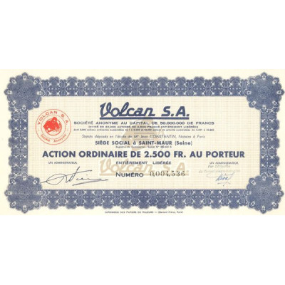 Volcan S.A. (Act Ordin 2500 F)