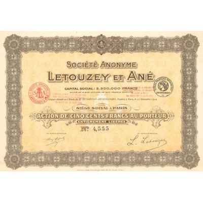 S.A. Letouzey et Ané (Act 500 F)