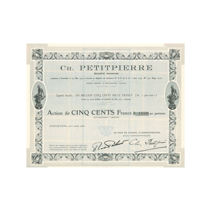 Ch. Petitpierre (Act 500 F)