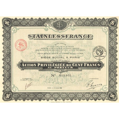 Stainlessfrance (Act 100 F)