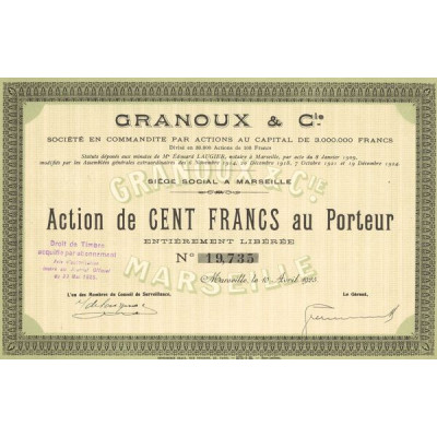 Granoux & Cie (Act 100 F)