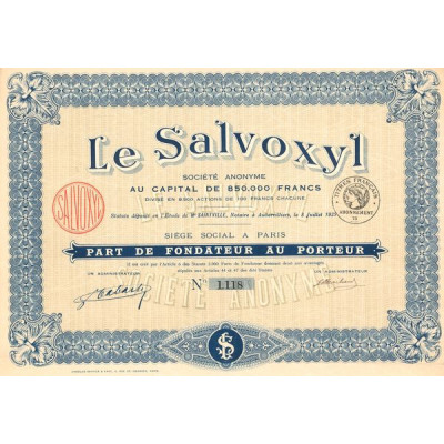 Le Salvoxyl (PF)