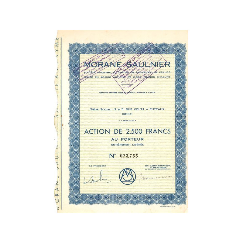 Morane Saulnier (Act 2500 F)