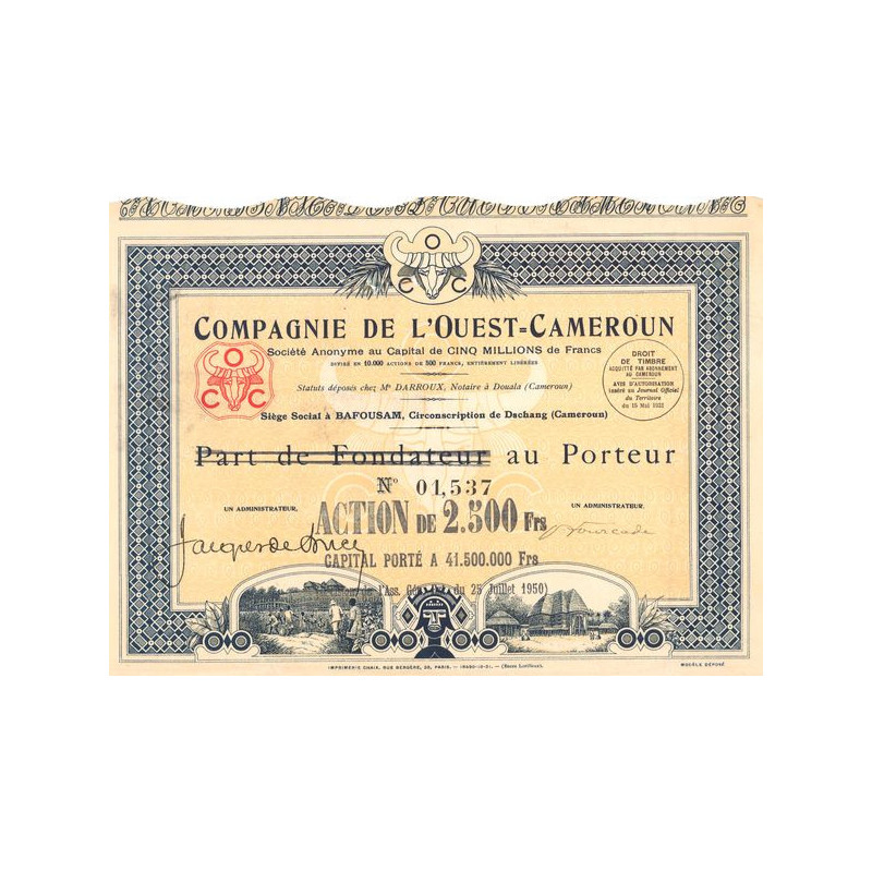 Cie de l'Ouest Cameroun (PF)