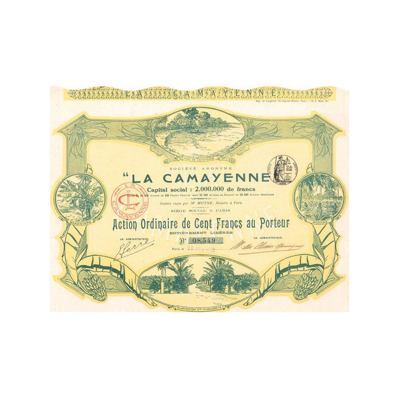 S.A. "La Camayenne" (Act 100 F)