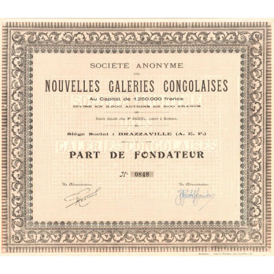 S.A. des Nouvelles Galeries Congolaises (PF)