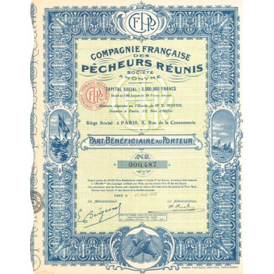 Cie Française des Pêcheurs Réunis (PB)