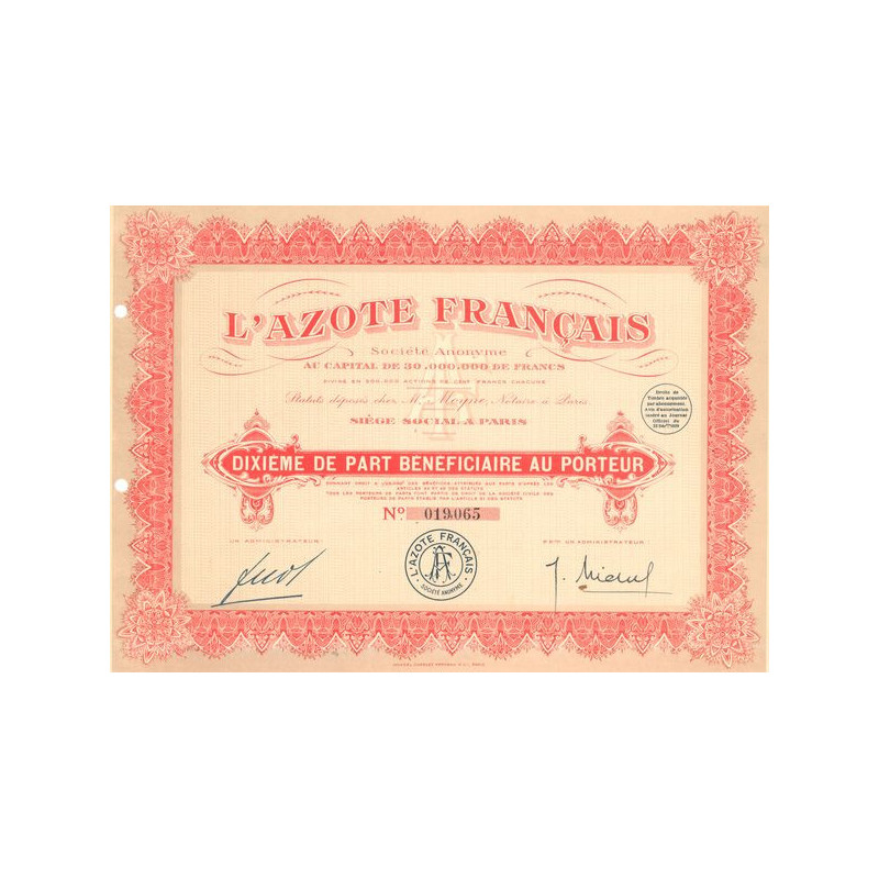 L'Azote Français (10ème PB)