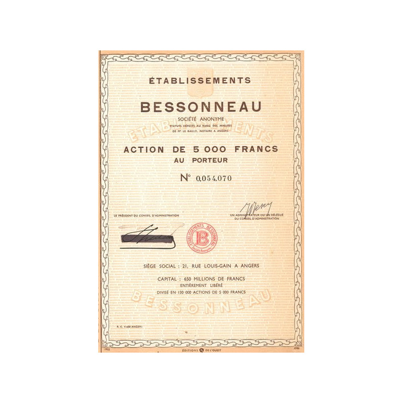 Etablissements Bessonneau (Act 5000 F)