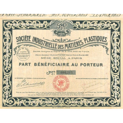 Sté Industrielle des Matières Plastiques (PB)