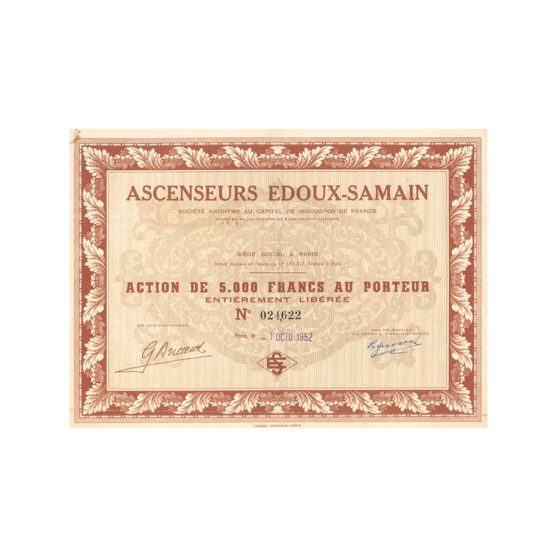 Ascenseurs Edoux-Samain (Act 5000 F)