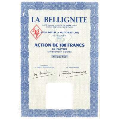 La Bellignite (Act 100 F)