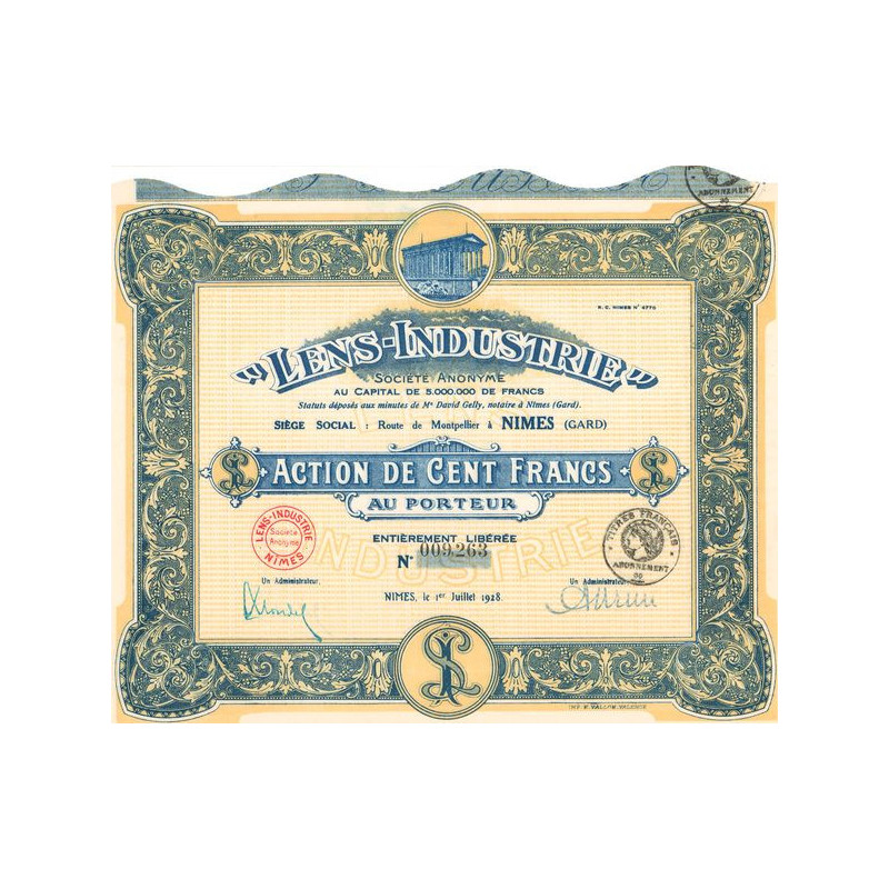 Lens-Industrie (Act 100 F)