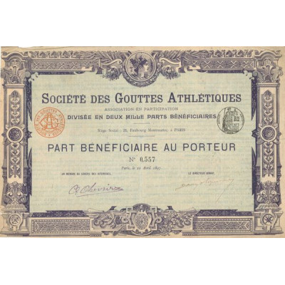 Sté des Gouttes Athlétiques (PB)