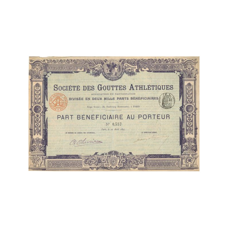 Sté des Gouttes Athlétiques (PB)