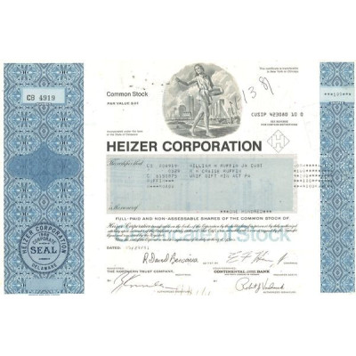 Heizer Corp (Titre 100 Act .01$)
