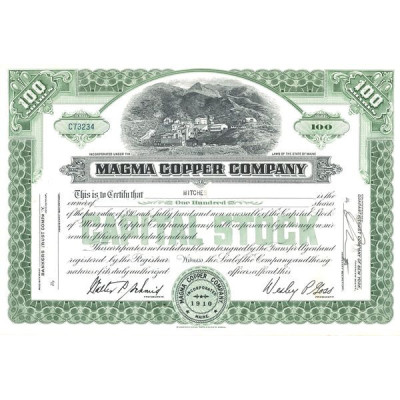 Magma Copper Cy (Titre 100 Act)