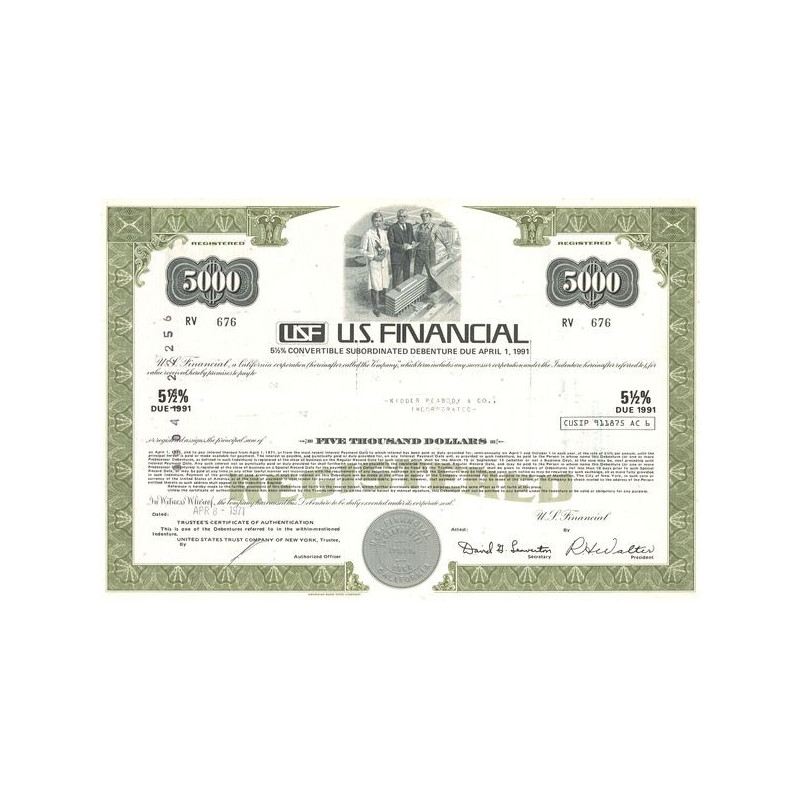 USF U.S. Financial - 5.5 % (Act 5000 $)