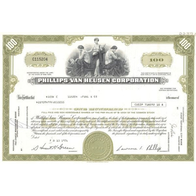 Phillips-Van Heusen Corp (Titre 100 Act 1$)