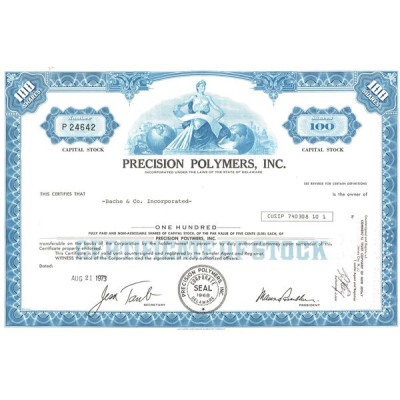 Precision Polymers (Titre 100 Act 0.05$)